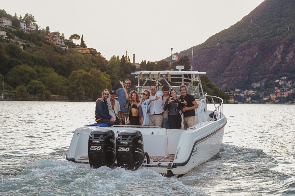 2 Hours Private Boat Tour on Lake of Como - Pickup and Dropoff