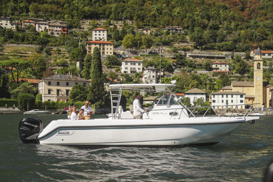 4 Hours Private Boat Tour on Lake of Como - Included in the Tour