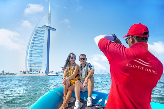 90 Minutes Speedboat Tour, Marina, Atlantis, Palm & Burj Al Arab - Meeting Point and Check-in