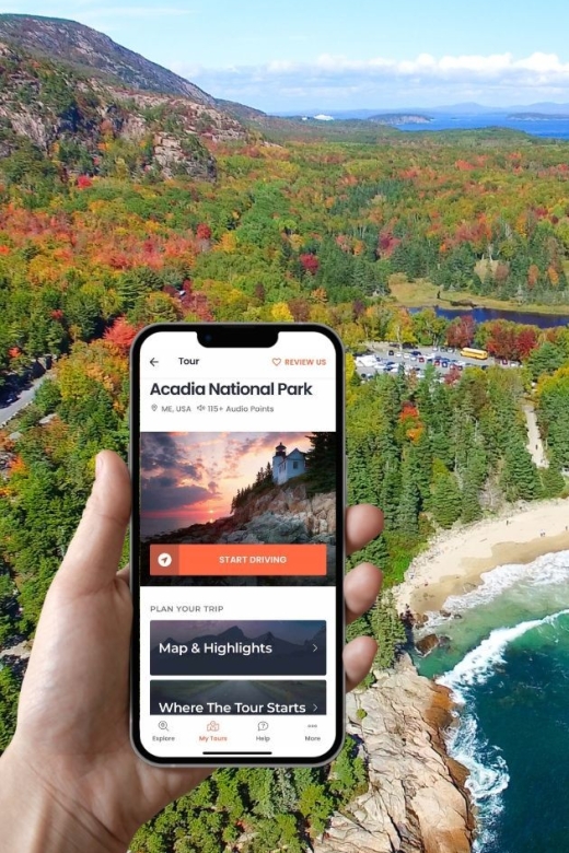 Acadia: Self-Guided Audio Driving Tour - Tour Inclusions and Exclusions