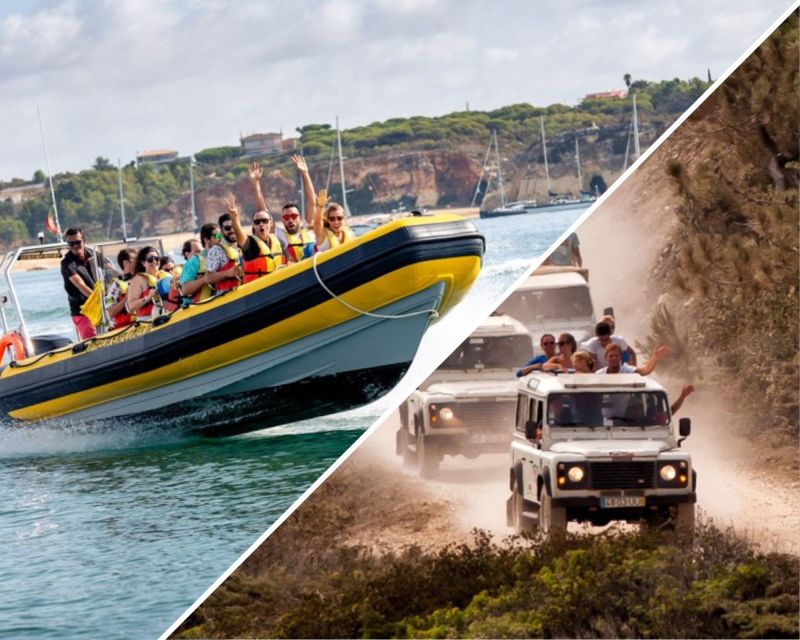 Algarve: Full-Day Boat and Jeep Tour - Boat Cruise on Arade