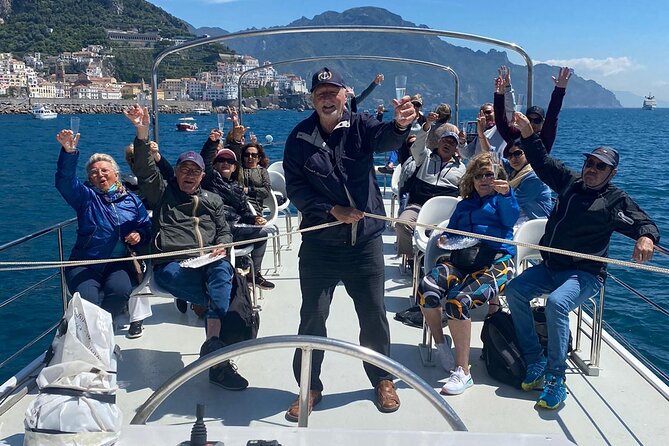 Amalfi Coast by Boat With Aperitif, Lunch and Sea Breaks - Tour Highlights