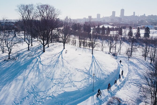 Amazing Winter Guided Biking Adventure in Old Quebec - Tour Highlights