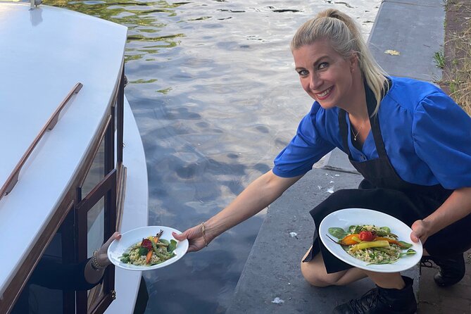 Amsterdam Private Dinner Cruise With Drinks and 2-course Dinner - Dinner Options and Drinks