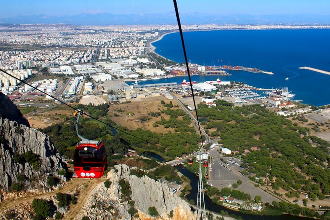 Antalya Guided City Tour With Cable Car and Waterfall - Group Size Limit