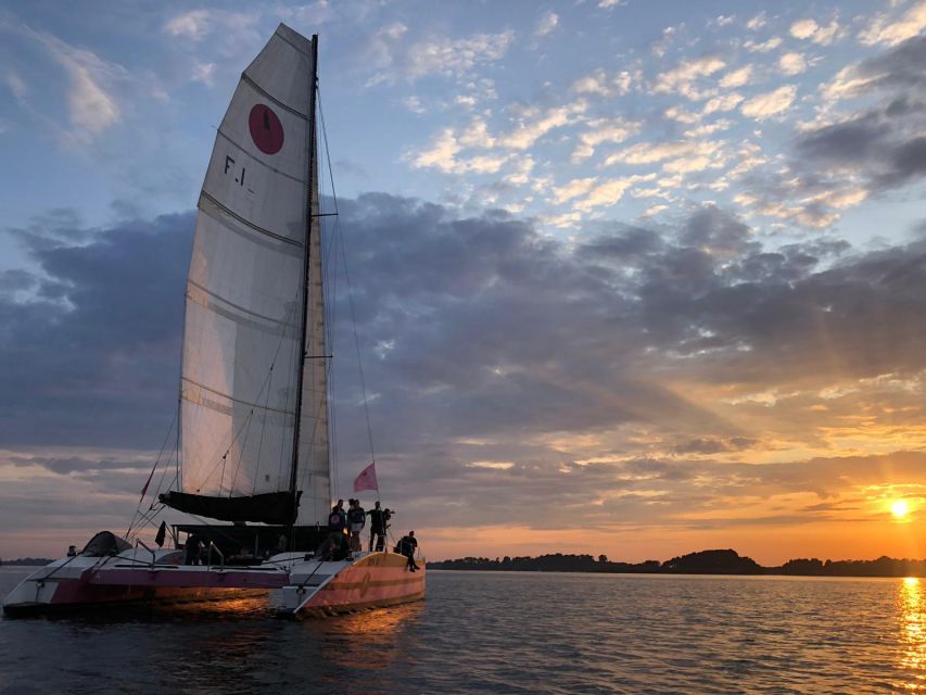 Baden: Exploration of the Gulf of Morbihan by Catamaran - Stable Catamaran Experience