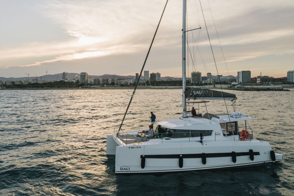 Barcelona: 2-3-4 Hrs Private Catamaran Sailing up 32 Guests - Barcelonas Scenic Skyline