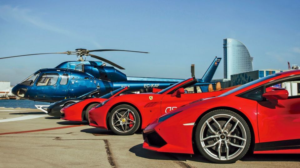 Barcelona: Ferrari Driving and Helicopter Experience - Driving the Californias Power and Precision