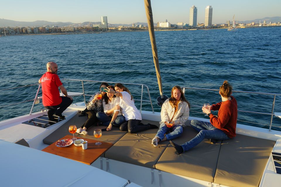 Barcelona: Private Catamaran Sailing With Drinks and Snacks - Scenic Views of Barcelona