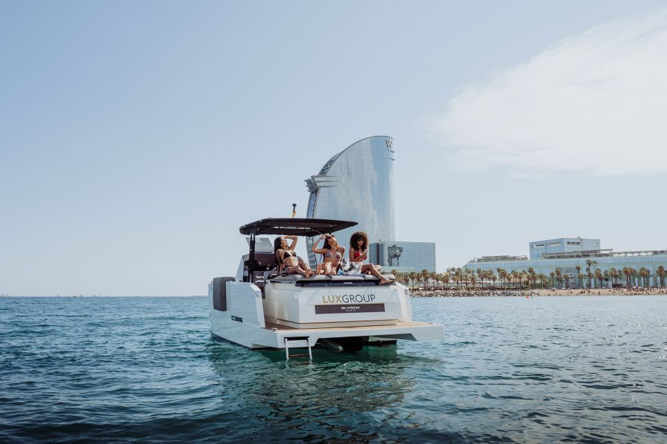 Barcelona: Private Motor Yacht Tour With Drinks and Snacks - Group Size and Capacity