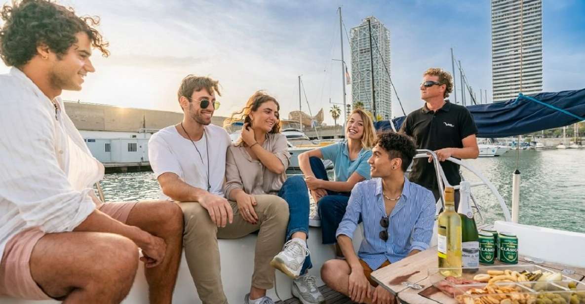 Barcelona: Sailing Trip With Drinks and Snacks - Included in the Tour