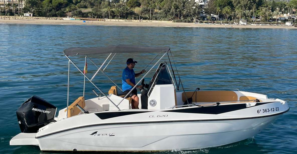 Benalmadena: Boat Rental in Malaga for Hours - Potential for Dolphin Sighting