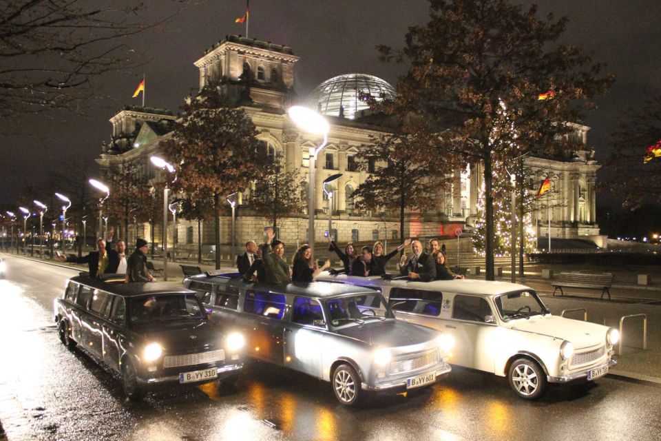 Berlin: Driving Tour in a Trabant Limousine - Duration and Inclusions