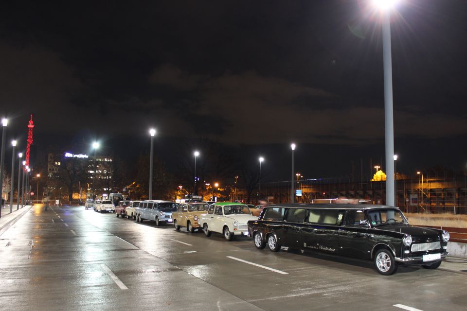 Berlin: Trabi Limousine Airport Transfer With City Tour - Important Information for Passengers