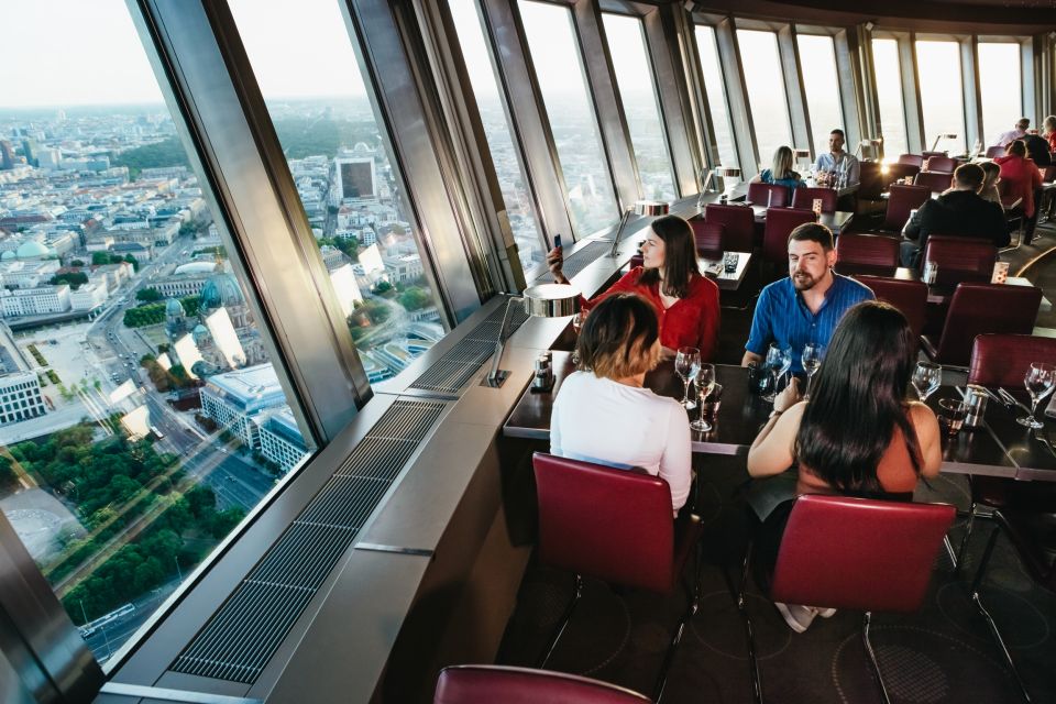 Berlin TV Tower: Fast View Entry With 3-Course Meal - Brandenburg Gate Sightseeing