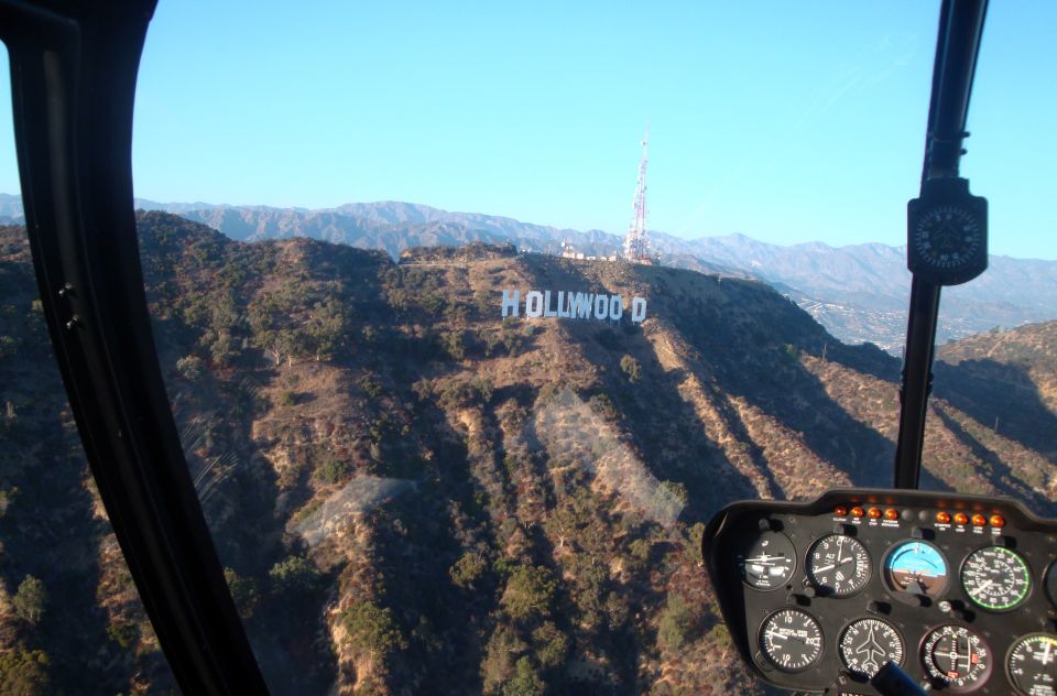 Beverly Hills and Hollywood: Helicopter Tour - Restrictions and Safety