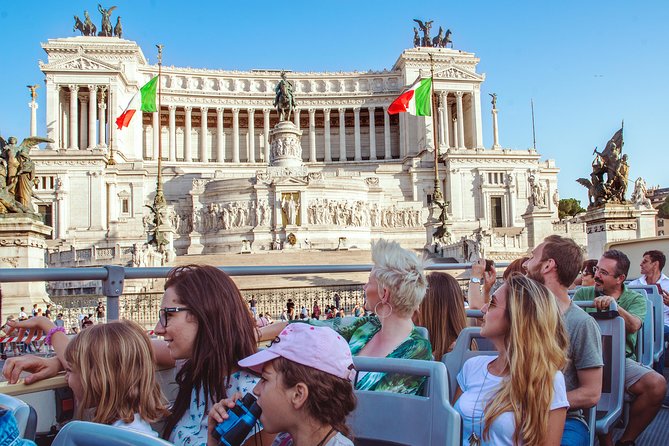 Big Bus Rome Hop-on Hop-off Open Top Tour - Audio Commentary and Digital Tour