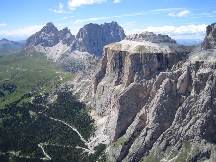 Bolzano: Great Dolomites Road Private Day Trip by Car - Cable Car to Sass Pordoi