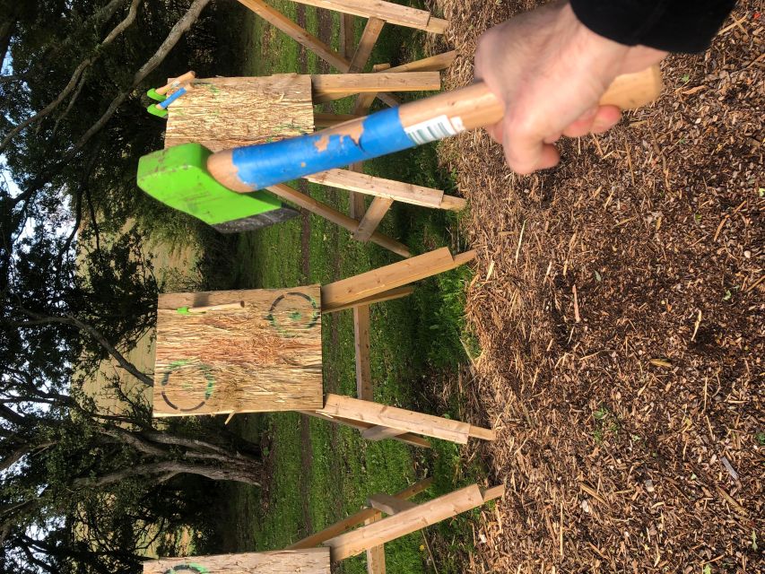 Brighton: Axe Throwing - Booking and Cancellation