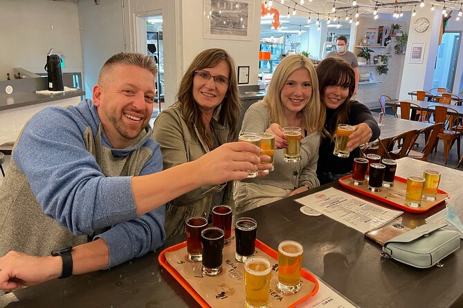 Calgary Brewery Tour - Sampling the Brews