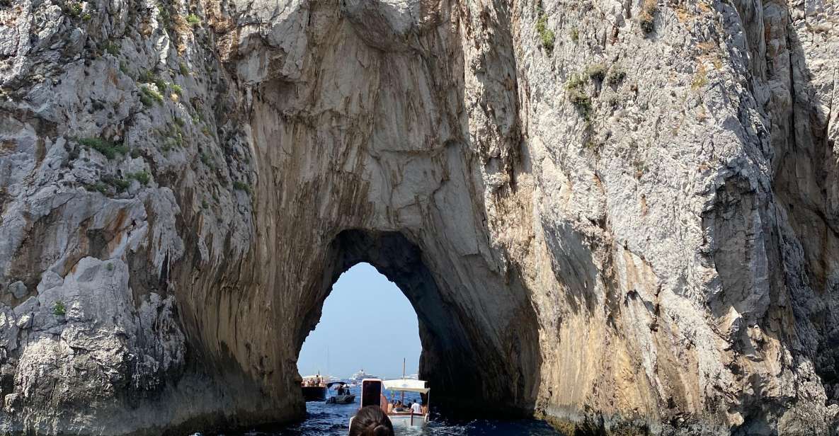 Capri: Boat Tour Around Capri With Faraglioni and Grottos - Disembarking and Landing Fees