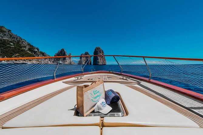 Capri Private Boat Day Tour From Sorrento, Positano or Naples - Professional Skipper