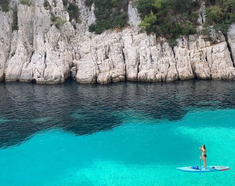 Cassis: Calanques National Park Standup Paddleboarding Tour - Swim Stops