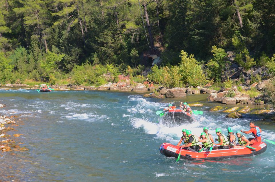 City of Side/Alanya: Koprulu Canyon Rafting Tour With Lunch - Highlight Attractions