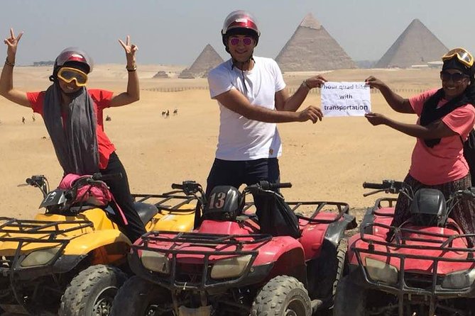 Custom Tour to Giza Pyramids and Desert ATV - Review Highlights