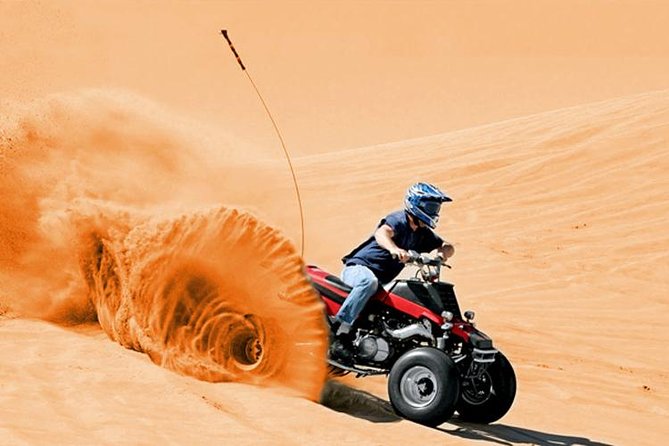 Desert Safari With Quad Bike and Arabian Show With BBQ Dinner - Authentic Camel Ride Experience