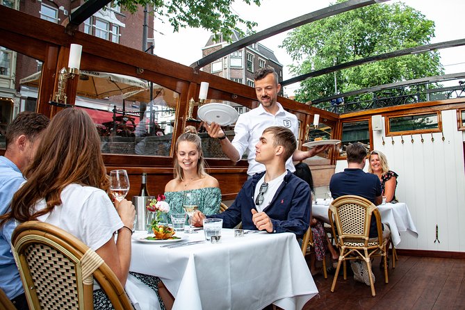 Dinner Canal Cruise Amsterdam: 3-Course With Aperitif - Landmarks and Sights