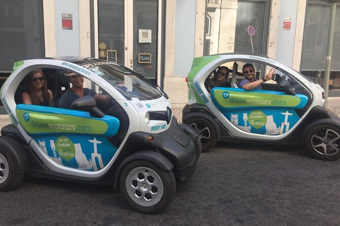 Electric Car With GPS Audio Guide Full Day Tour in Lisbon - Meeting and Departure