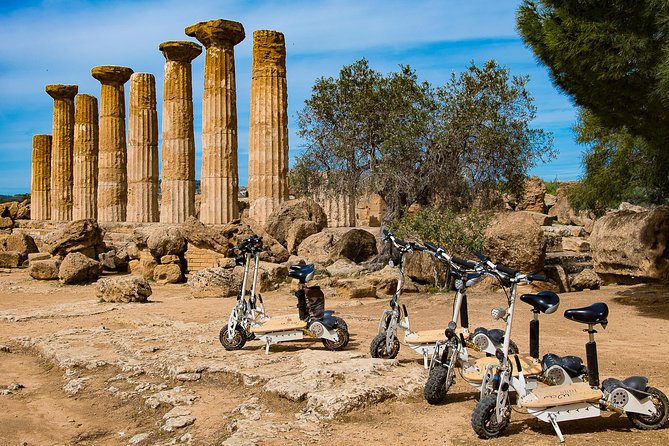 Electric Scooter Tour Inside the Valley of the Temples Agrigento - Seeing the Ancient Fortifications and Tombs