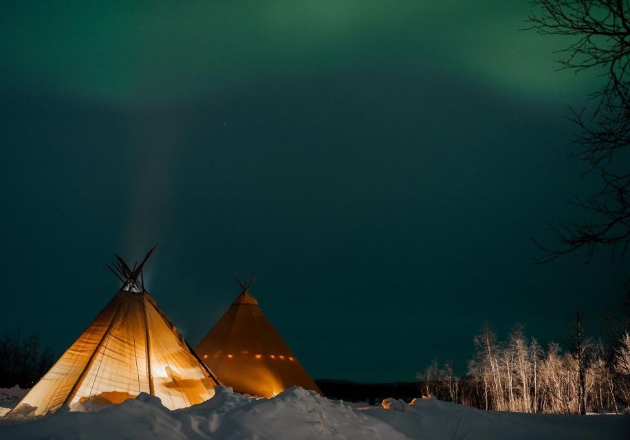 Enjoy the Aurora Show on Top of the Mountain Inc Tipi Dinner - Booking and Payment