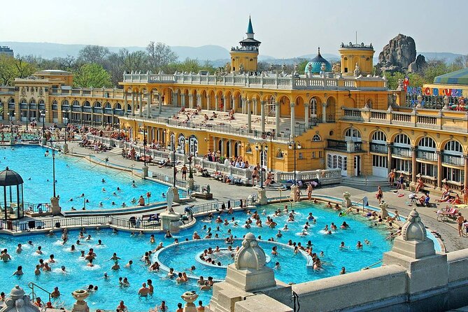 Entrance to Szechenyi Spa in Budapest - Logistics and Transportation