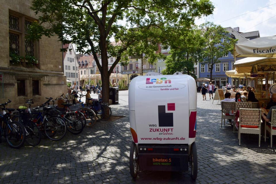 Erfurt: Romantic Rickshaw Tour For Two - Duration and Group Size