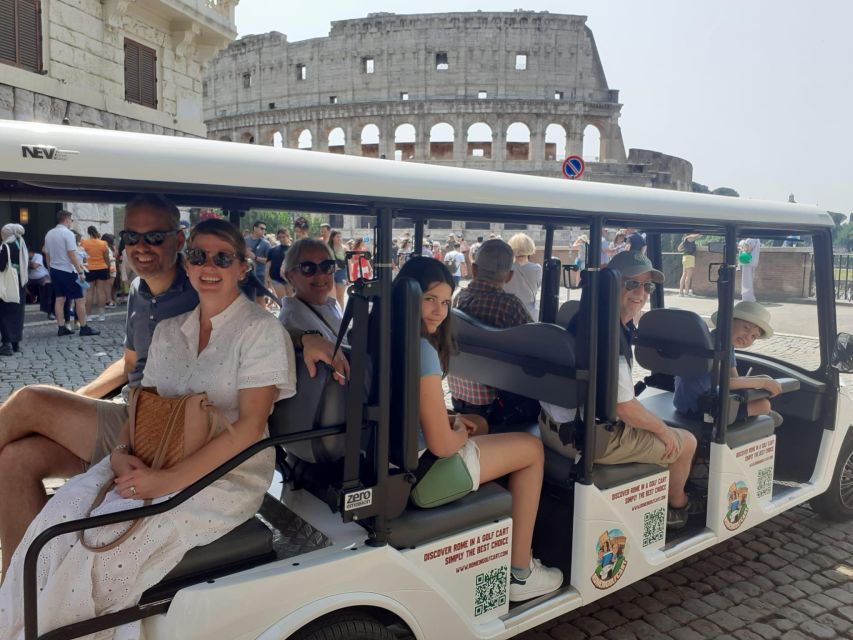 Exclusive Tour of Rome in Golf Cart for Cruisers - Exploring Romes Famous Landmarks