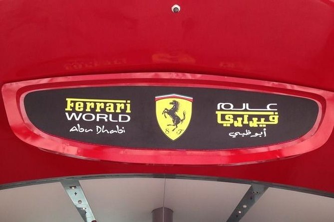 Ferrari World Abu Dhabi Admission Tickets (optional) - Additional Information