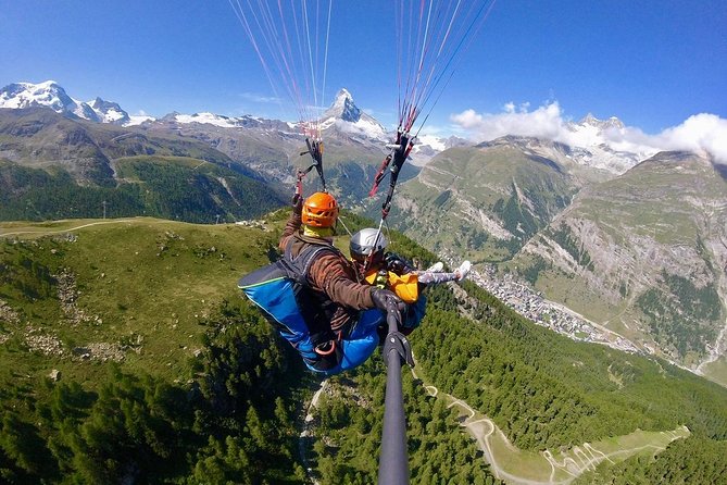 FLYMATTERHORN Paragliding From Zermatt, With Matterhorn View - Meeting and Pickup