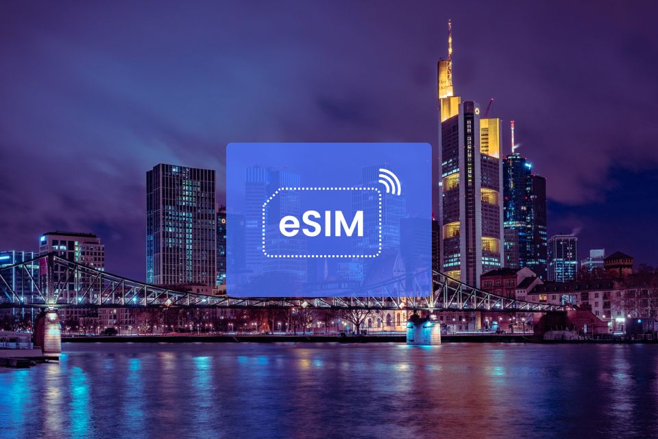 Frankfurt: Germany/ Europe Esim Roaming Mobile Data Plan - Estimated Data Usage for Activities