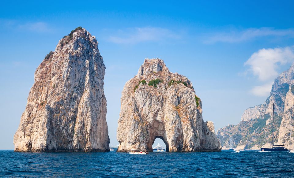 From Amalfi: Day Trip to Capri by Private Boat With Drinks - Navigate Grottoes and Rock Formations