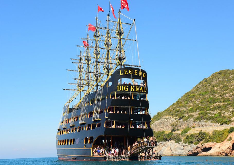 From City of Side and Alanya: Legends and Pirates Yacht Tour - The Legendary Lovers Cave