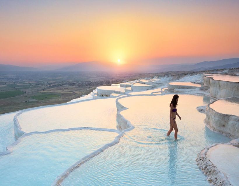 From Fethiye: Pamukkale & Hierapolis Day Trip W/ Meals - Exploring Pamukkale Terraces