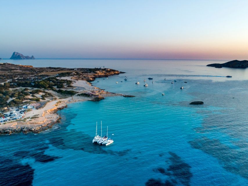 From Ibiza: Espalmador and Formentera Private Catamaran Trip - Sunset Viewing From the Boat