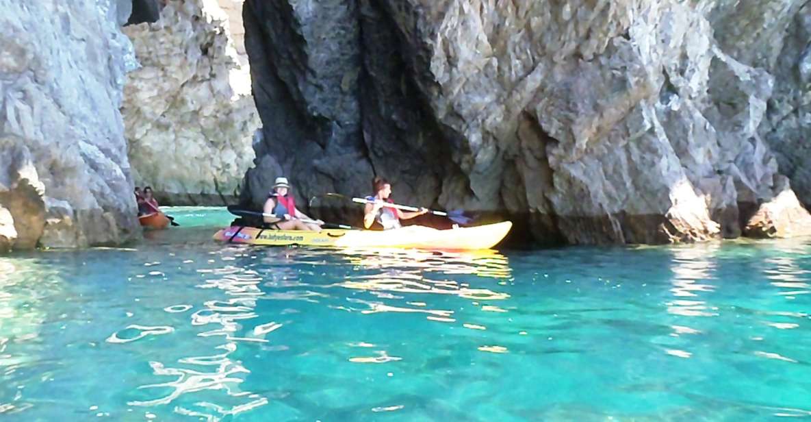 From Lisbon: Arrábida Natural Park Kayaking and Jeep Tour - Hidden Beaches and Caves