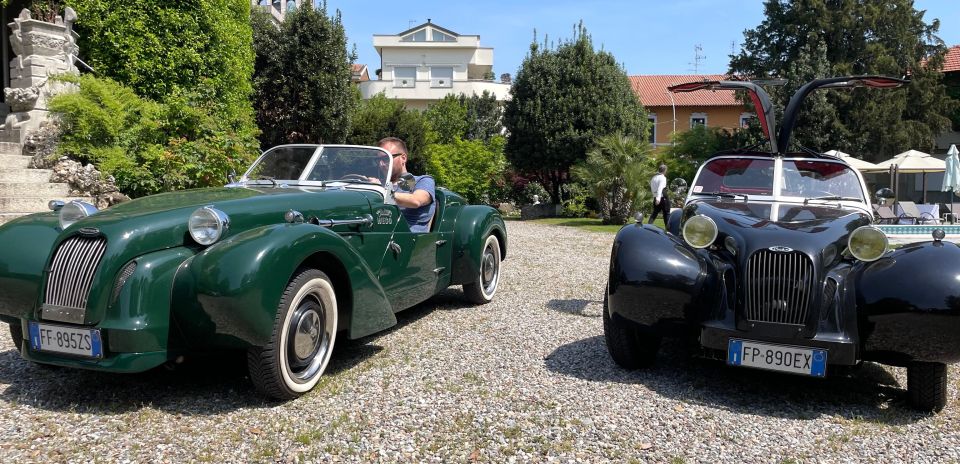 From Milan: Como Lake Tour Drive a Vintage Car - Cernobbio and Moltrasio