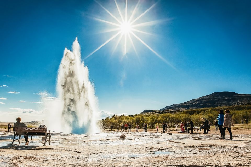 From Reykjavik: Golden Circle, Kerid, & Secret Lagoon Tour - Bathing in Secret Lagoon