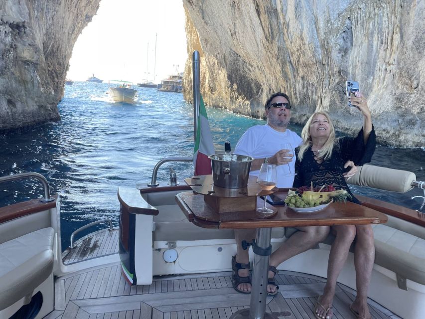 From Sorrento: Full Day Capri Private Boat Tour - Boat Tour Itinerary