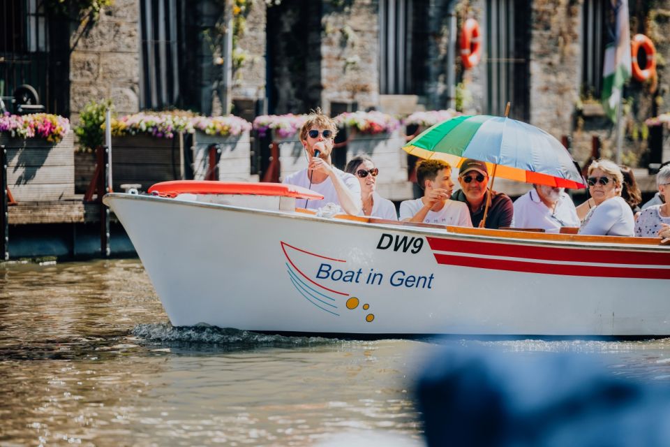 Ghent: 50-Minute Medieval Center Guided Boat Trip - Meeting Point Locations