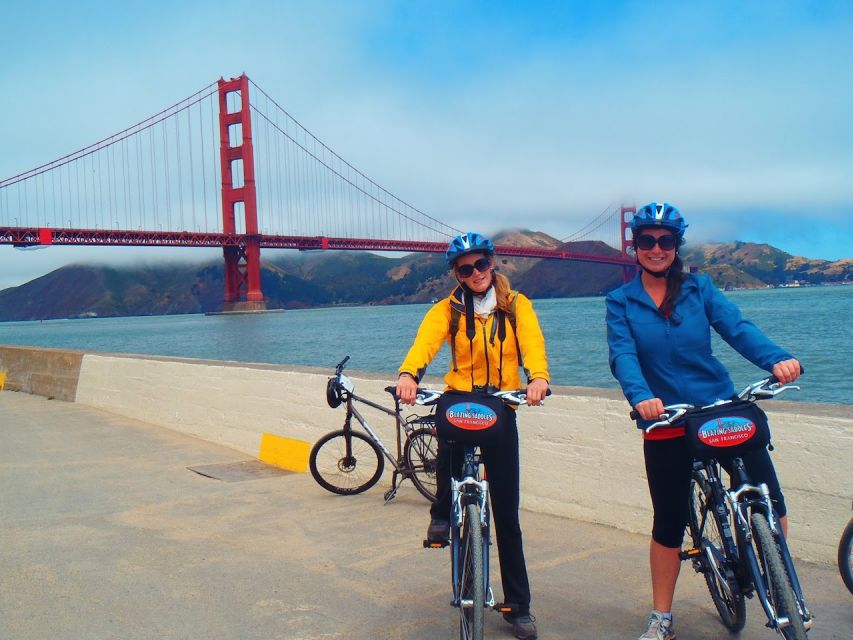 Golden Gate Bridge: Electric Bike Guided Tour to Sausalito - Included in the Tour